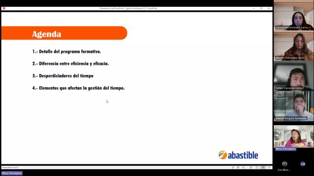 Academia Comercial Gestión del tiempo