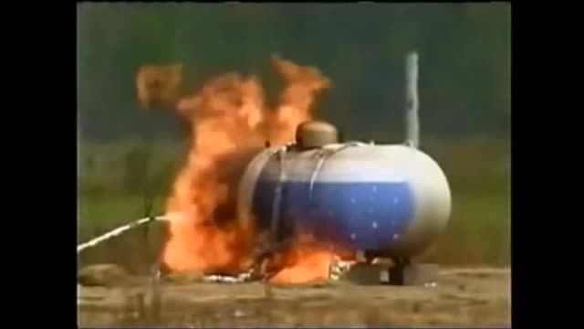 Explosión tanque por fuego - BLEVE