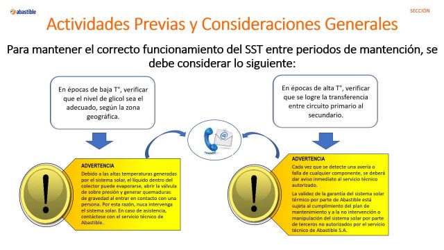 Mantenimiento Preventivo Sistema Solar Térmico (SST)