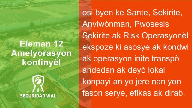 Elemento 12 VF CREOL