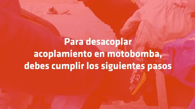 02.DESMONTAR COMPONENTES DE LA MOTOBOMBA