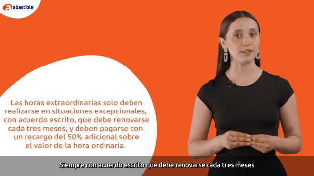 25 TIPOS DE JORNADA Y SUS CONSIDERACIONES